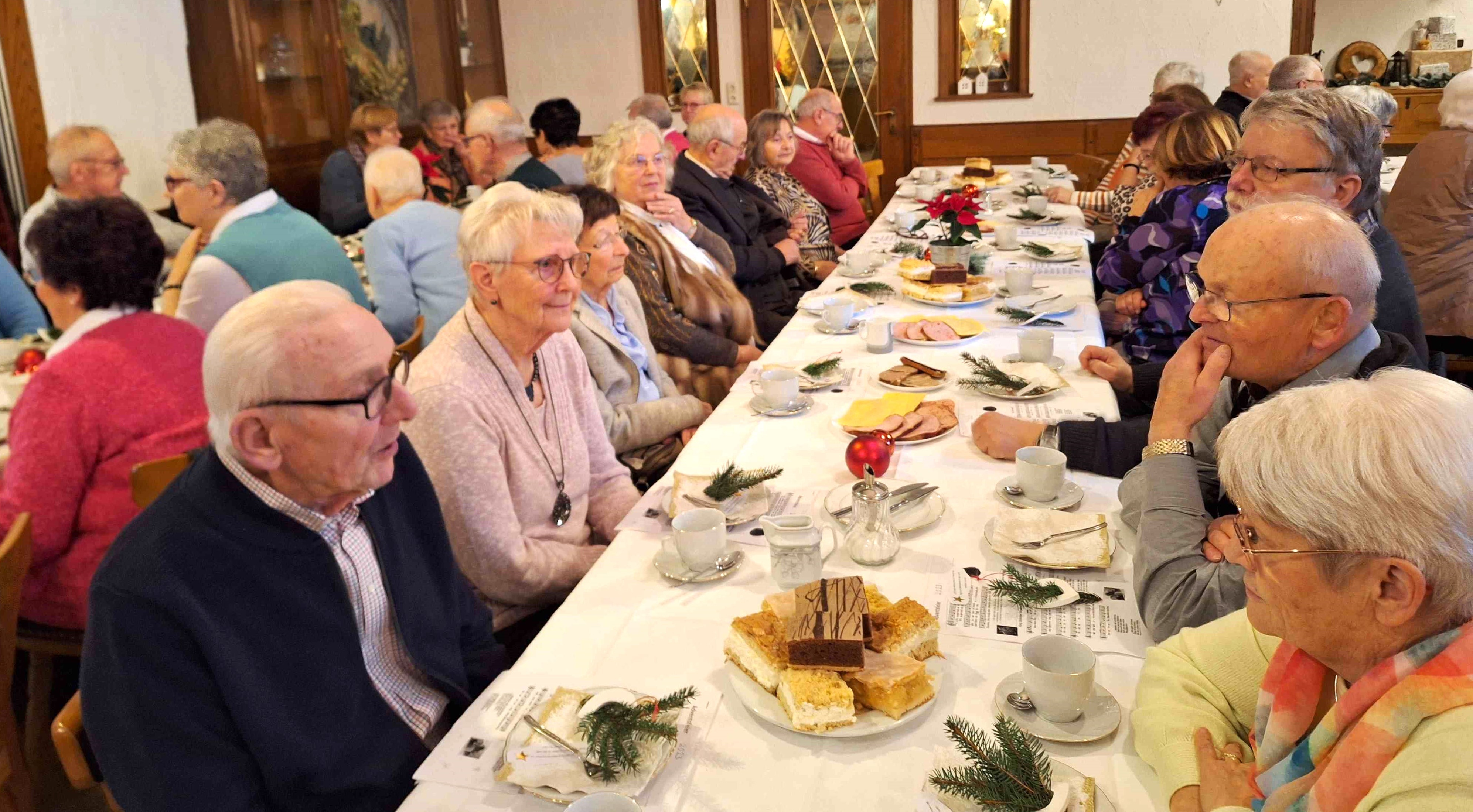 Adventsnachmittag des VdK Wenden im Gasthof Wurm. von privat
