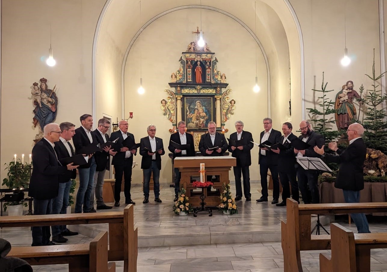 Der MGV Kirchhundem in Flape. von privat