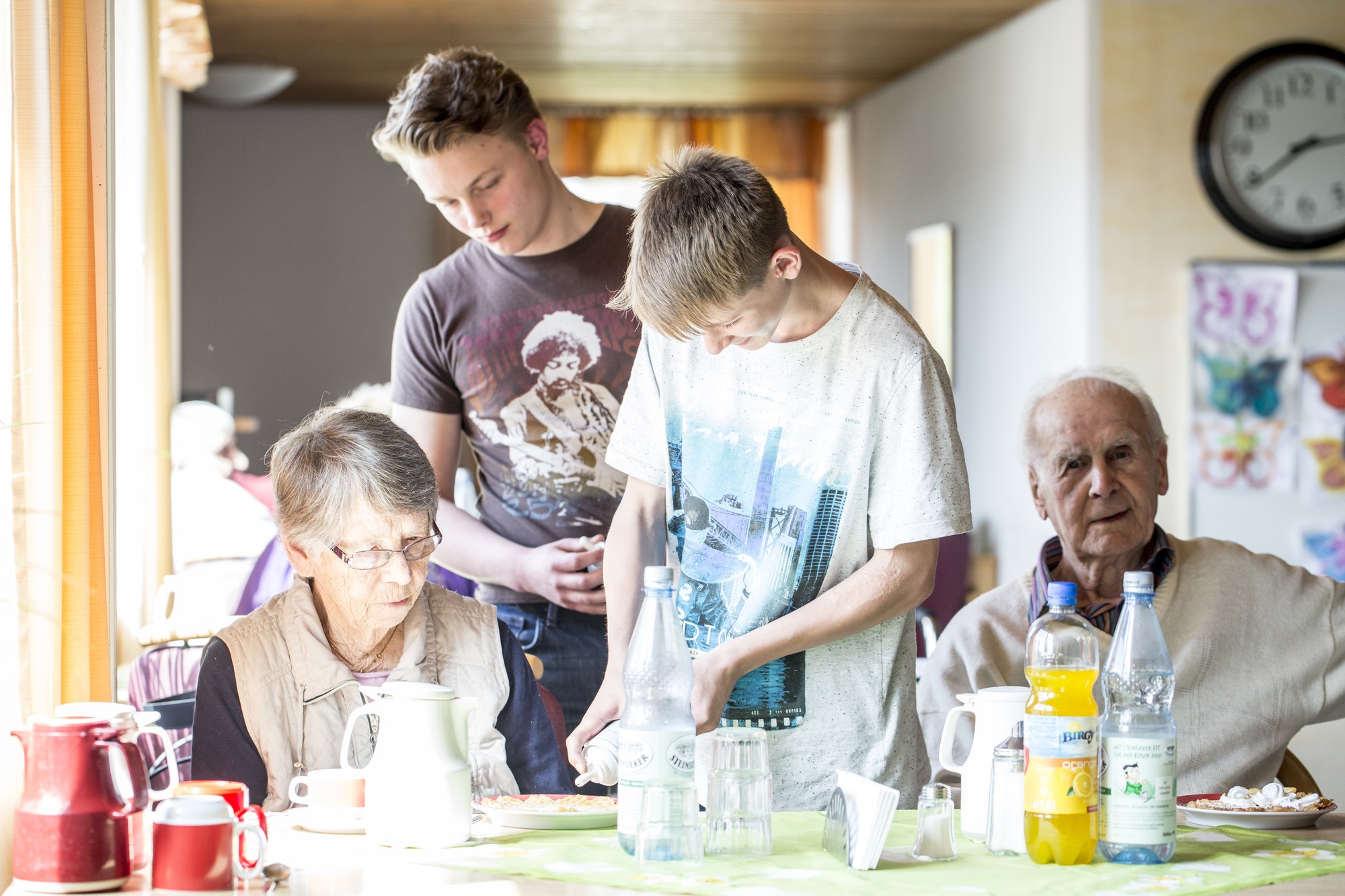 Boys'Day im Seniorenheim. von Björn Gaus
