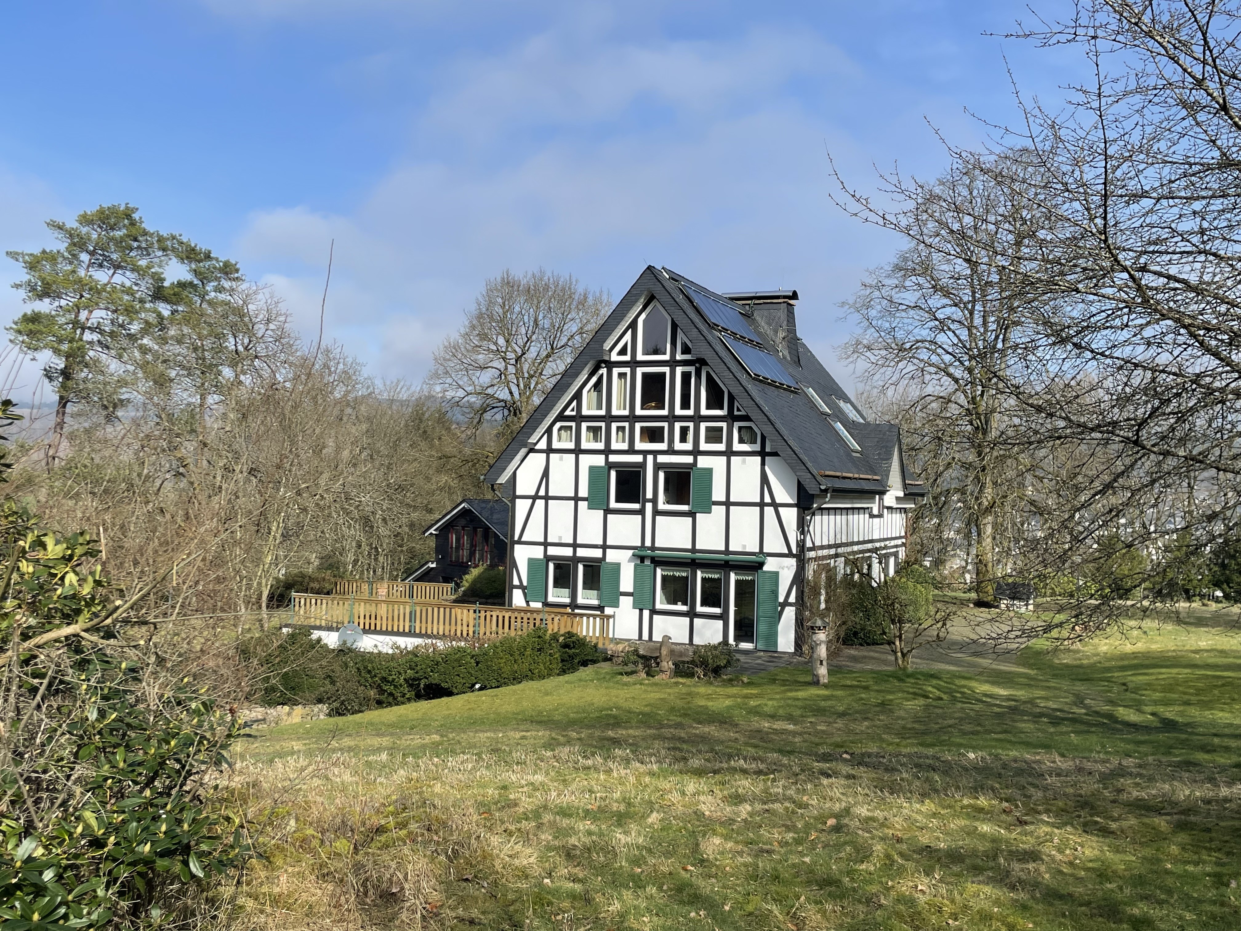 Das Fachwerkhaus von Dieter Mennekes soll ab Sommer auch als Ferienhaus genutzt werden können. von Tine Schmidt