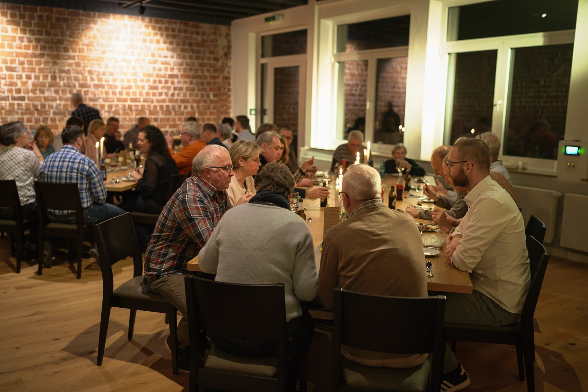 Das Dankeschön-Abendessen war einer der Höhepunkte der Kulturwerkstatt Ottfingen. von Kulturwerkstatt Ottfingen