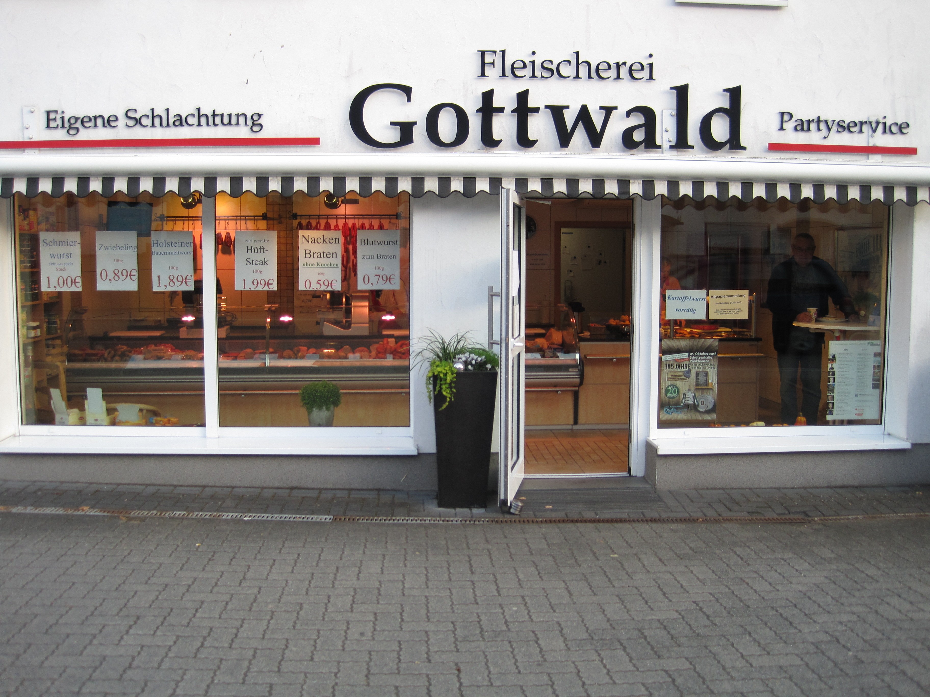 Die Fleischerei Gottwald bleibt in Lenhausen bestehen. von Fleischerei Gottwald