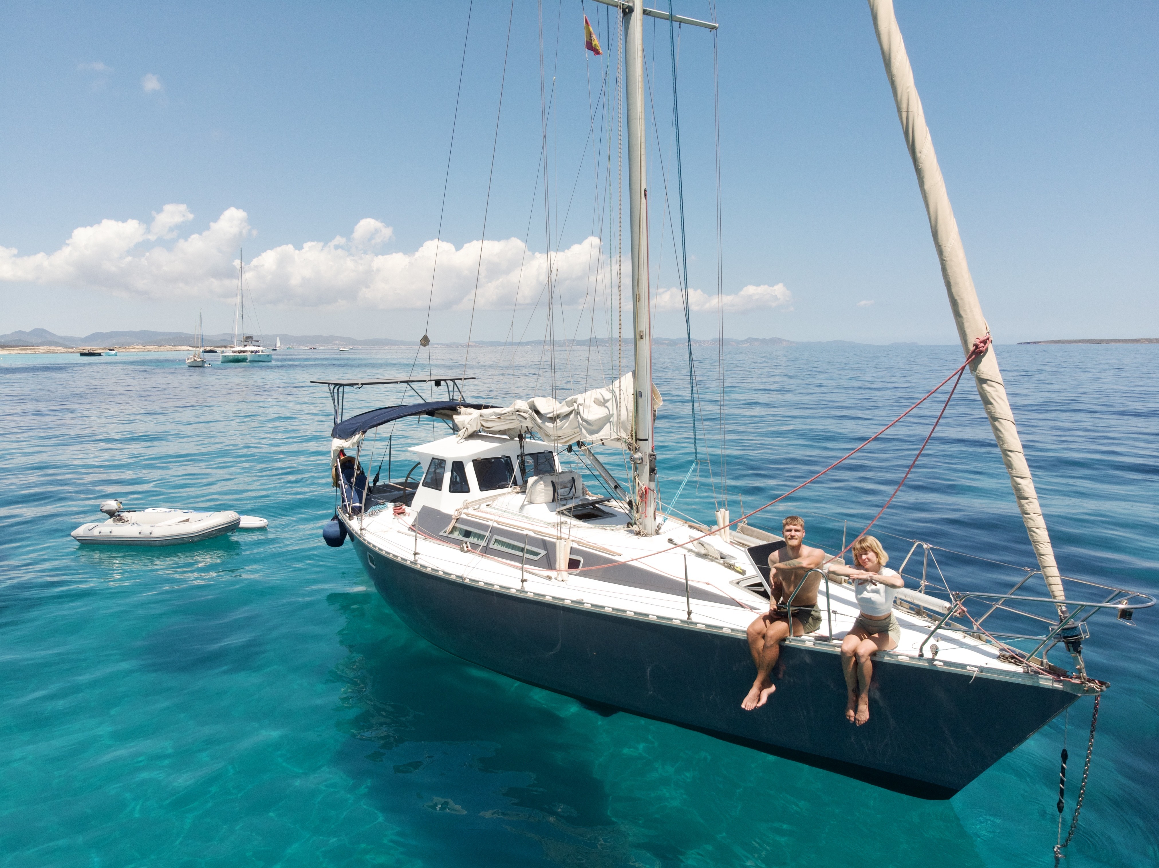Annika und Eric auf Formentera. von privat
