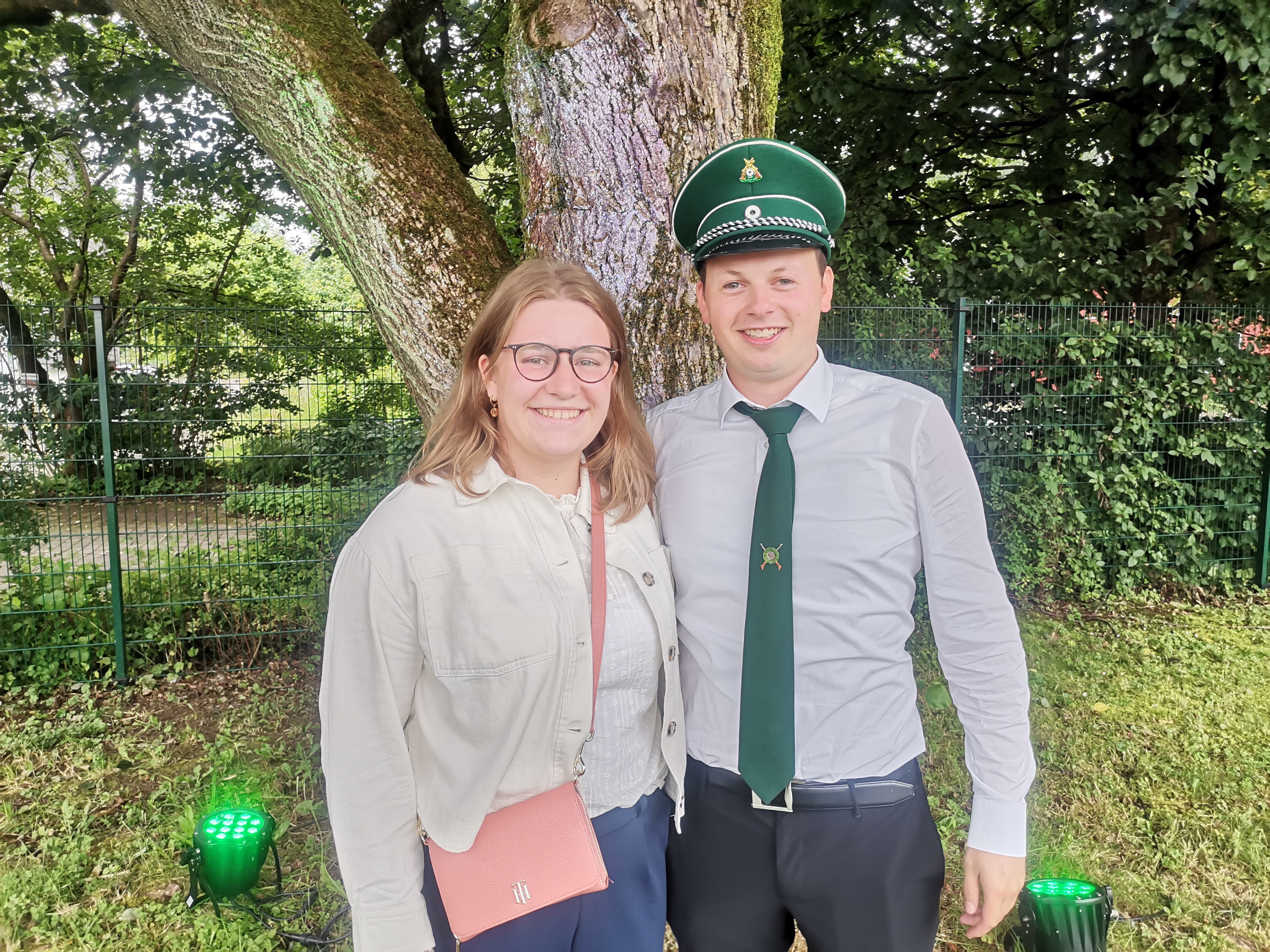 Jungschützenkönigspaar Jonas Welter und Antonia Epe. von Rebecca Klein