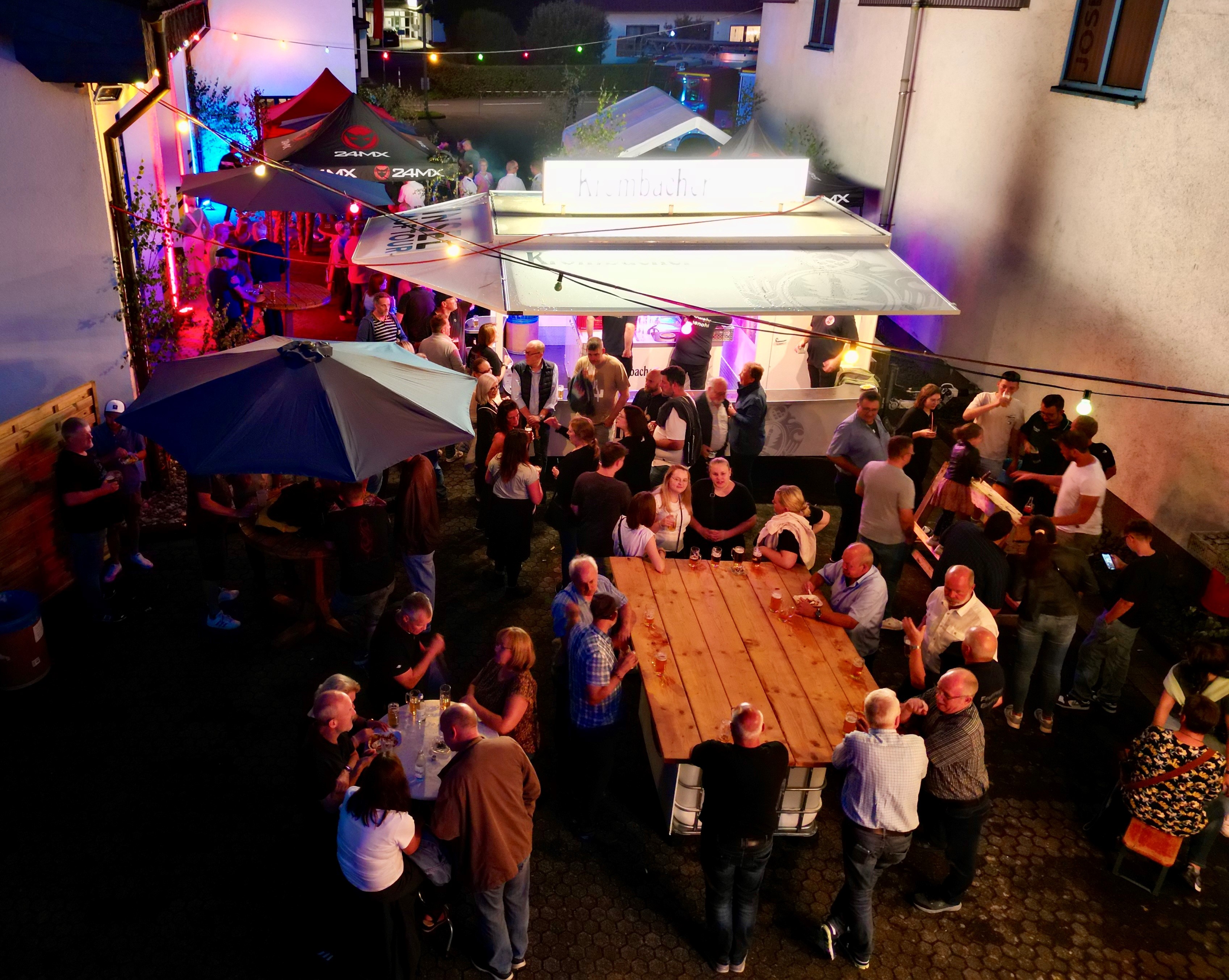 Erfahrungsgemäß ist auch abends richtig was los. von privat