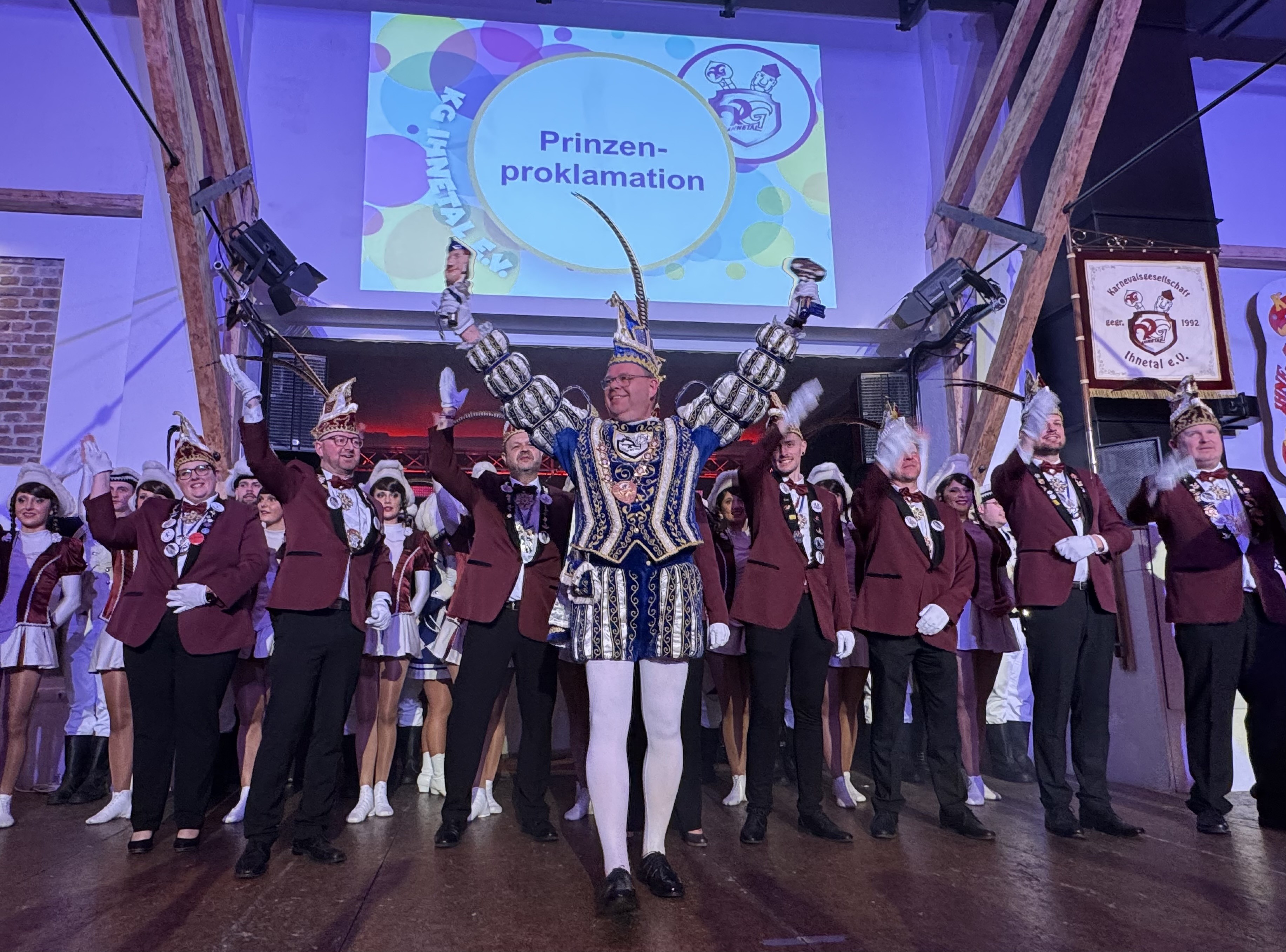 Impressionen von der Prinzenproklamation der KG Ihnetal. von Catriona Rath