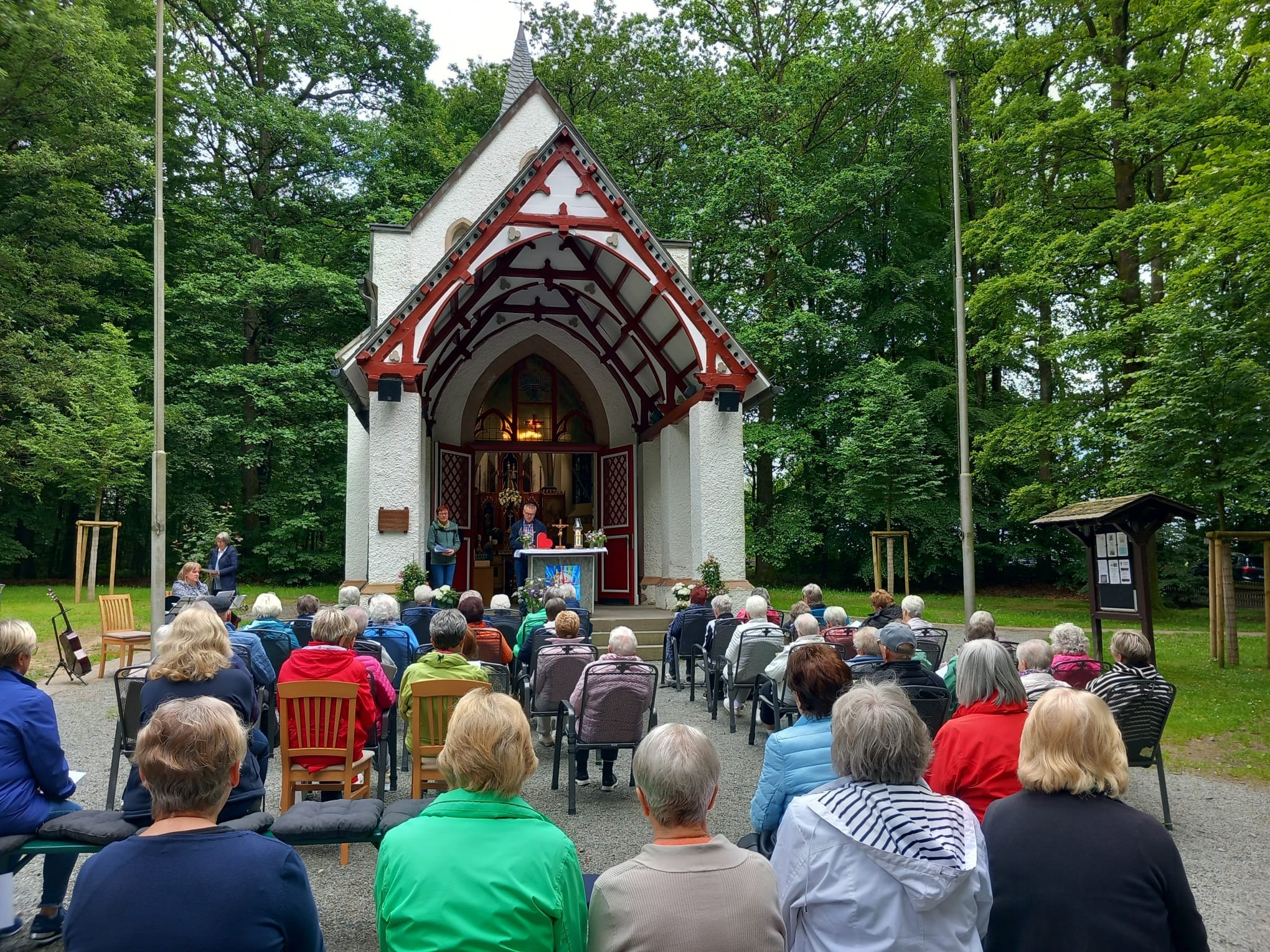Archivfoto: Lichtblick-Andacht an der Dörnschlade. von privat