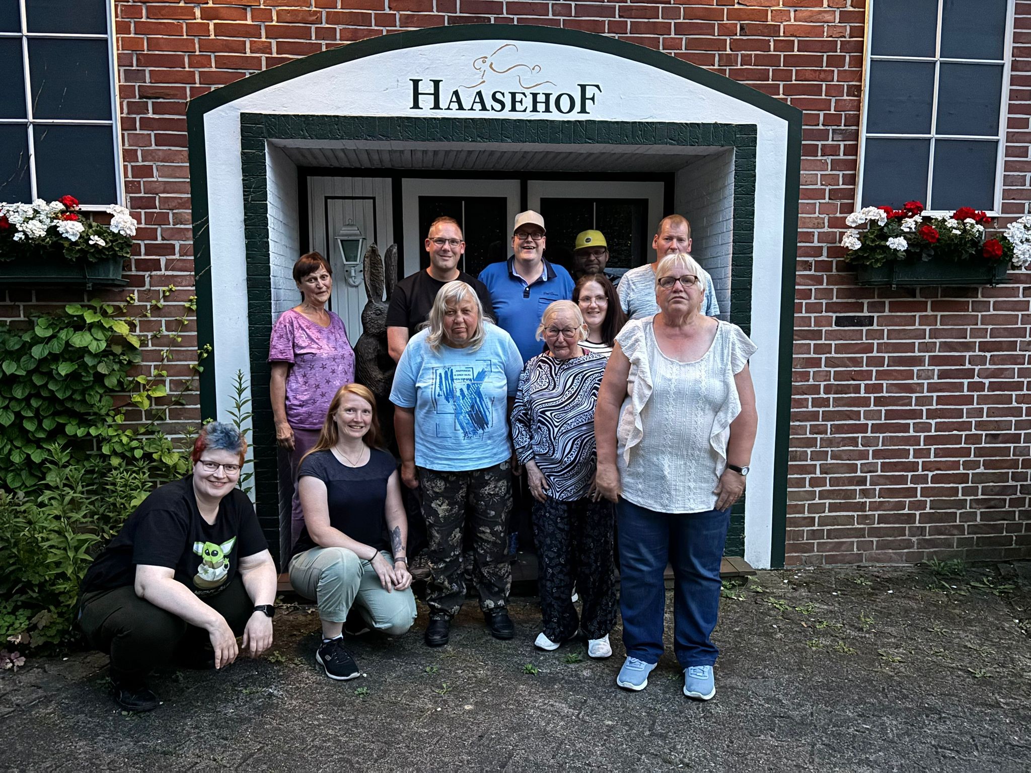 Zehn Klienten des focus-Fachdienstes Ambulant Betreutes Wohnen des Caritasverbandes Olpe haben eine Ferienfreizeit in der Lüneburger Heide verbracht. von Caritasverband Olpe