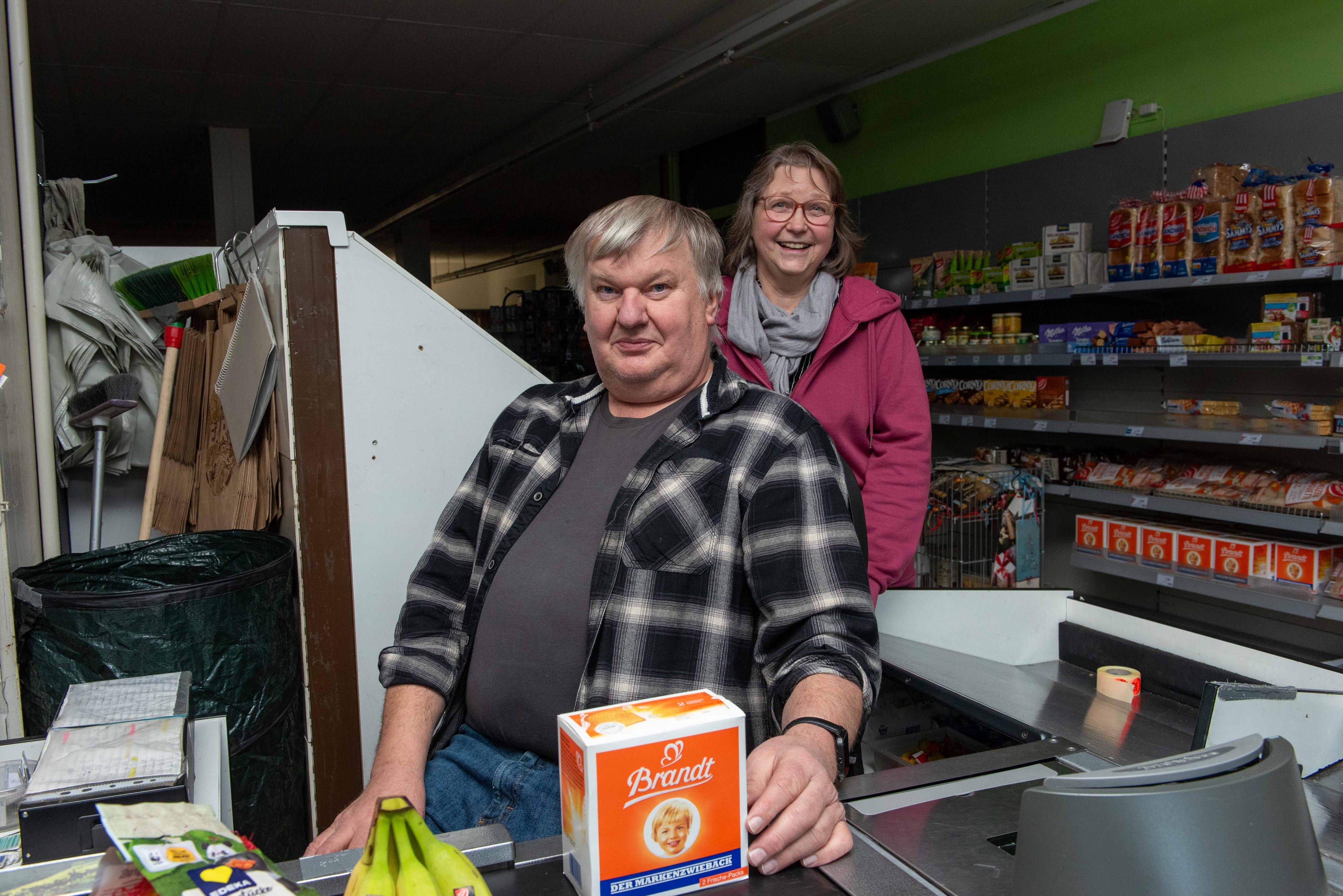 Stephan und Ute Schütte freuen sich darauf, an Weihnachten nicht mehr arbeiten zu müssen. von Nils Dinkel