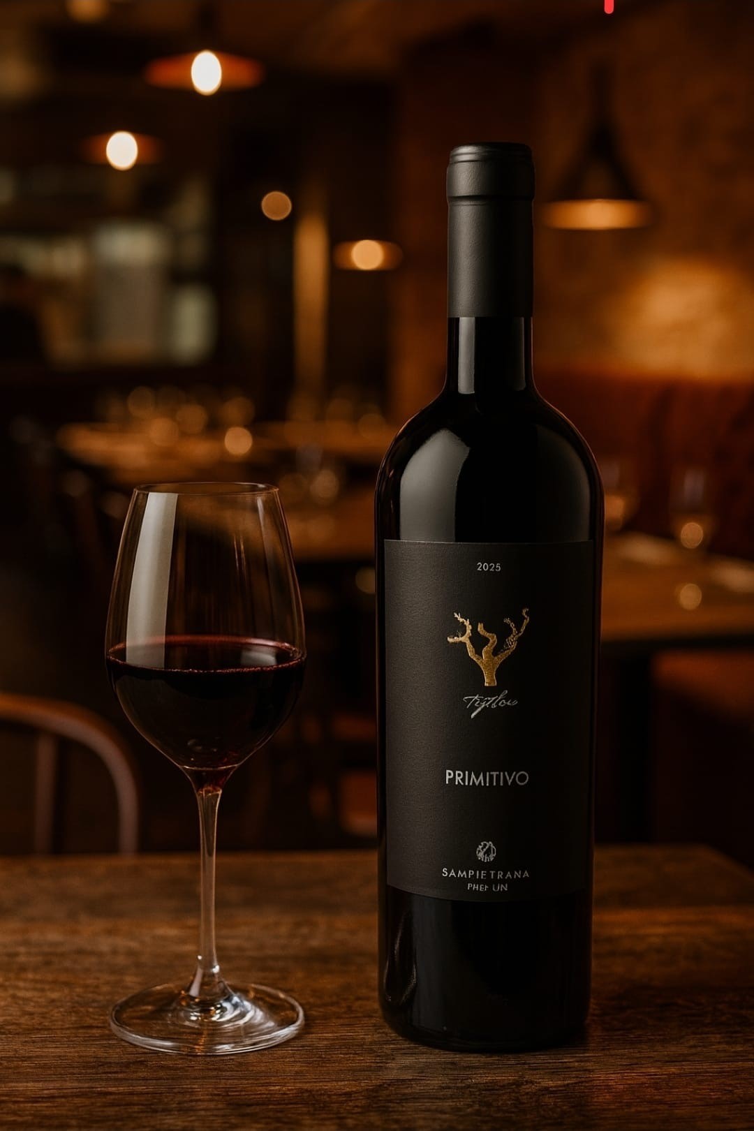 Ein Rotwein, der perfekt zu Gans, Rotkohl und Klößen passt: der PRIMITIVO TREFILARI IGP Rotwein. von Landhotel Voss
