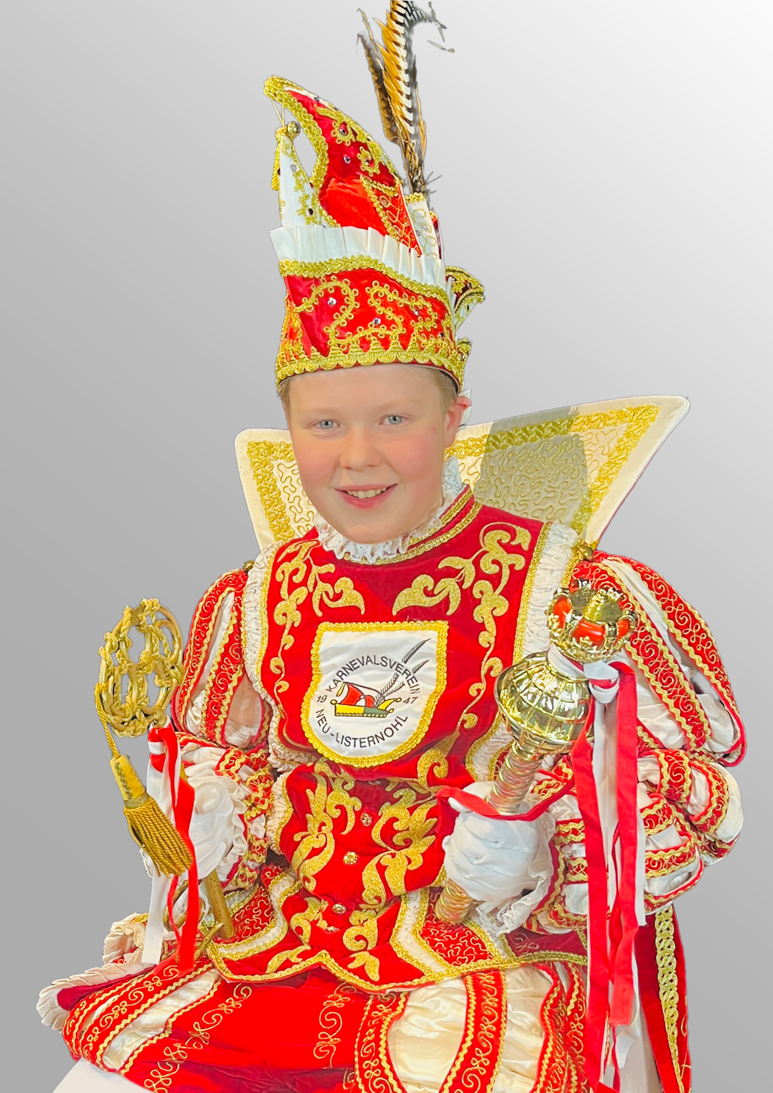 Der Neu-Listernohler Kinderprinz Silas Rüsche wurde am Samstagabend, 14. Februar, vorgestellt. von KV Neu-Listernohl