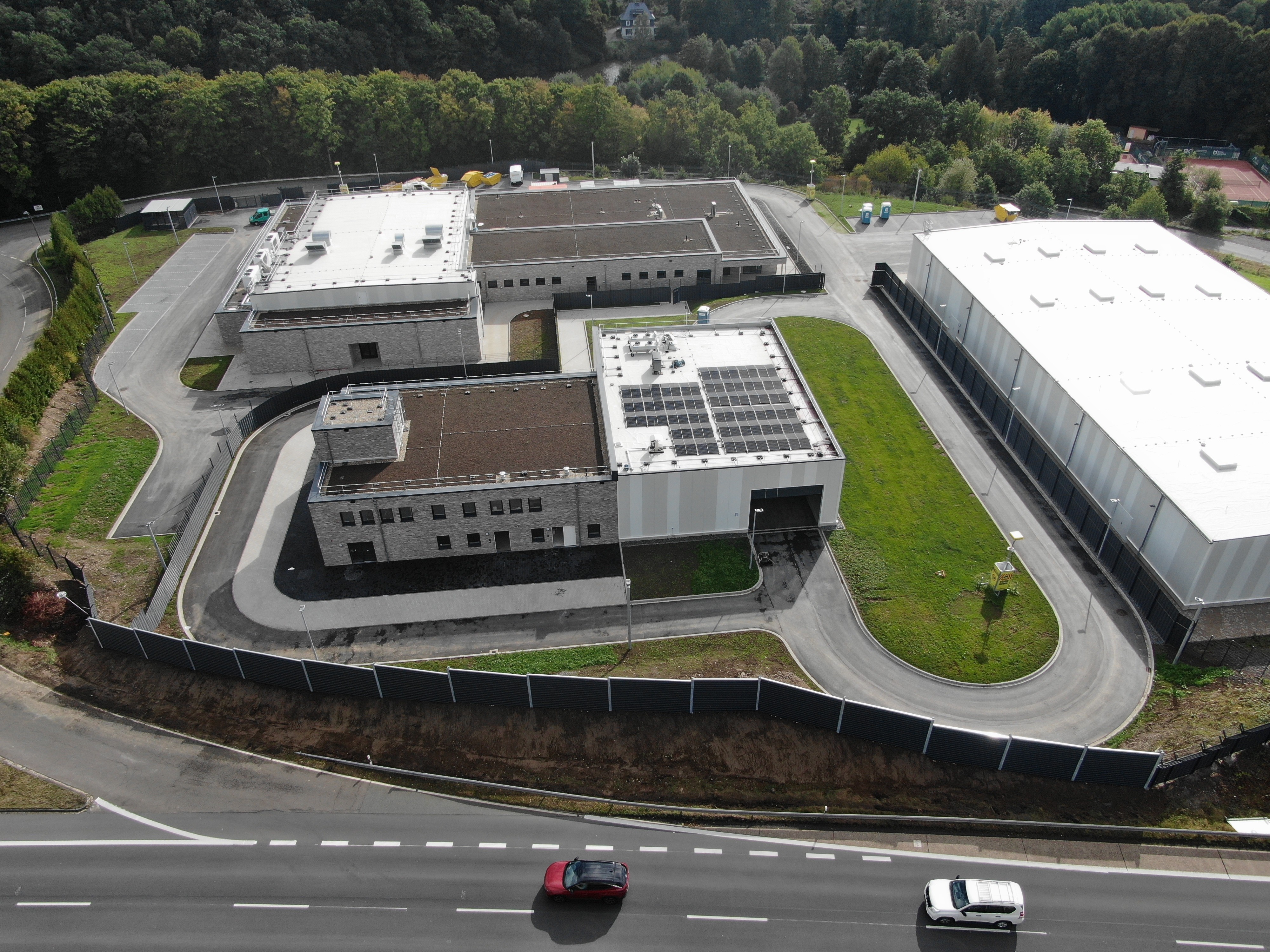 Das Regionale Trainingszentrum Südwestfalen aus der Vogelperspektive betrachtet. von Polizei Oberbergischer Kreis