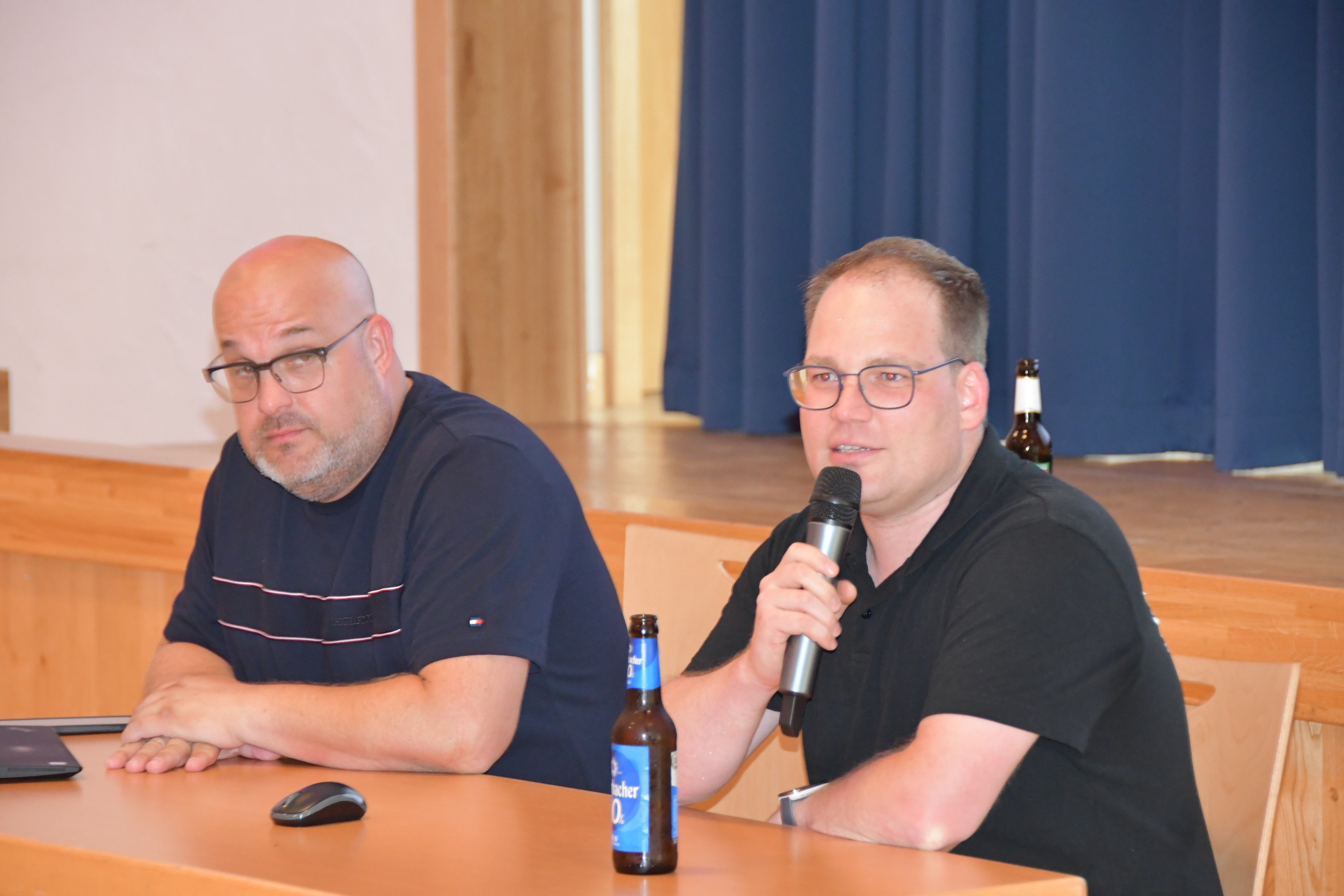 Michael Japes (l.) und Maximilian Ellinger. von Nicole Voss