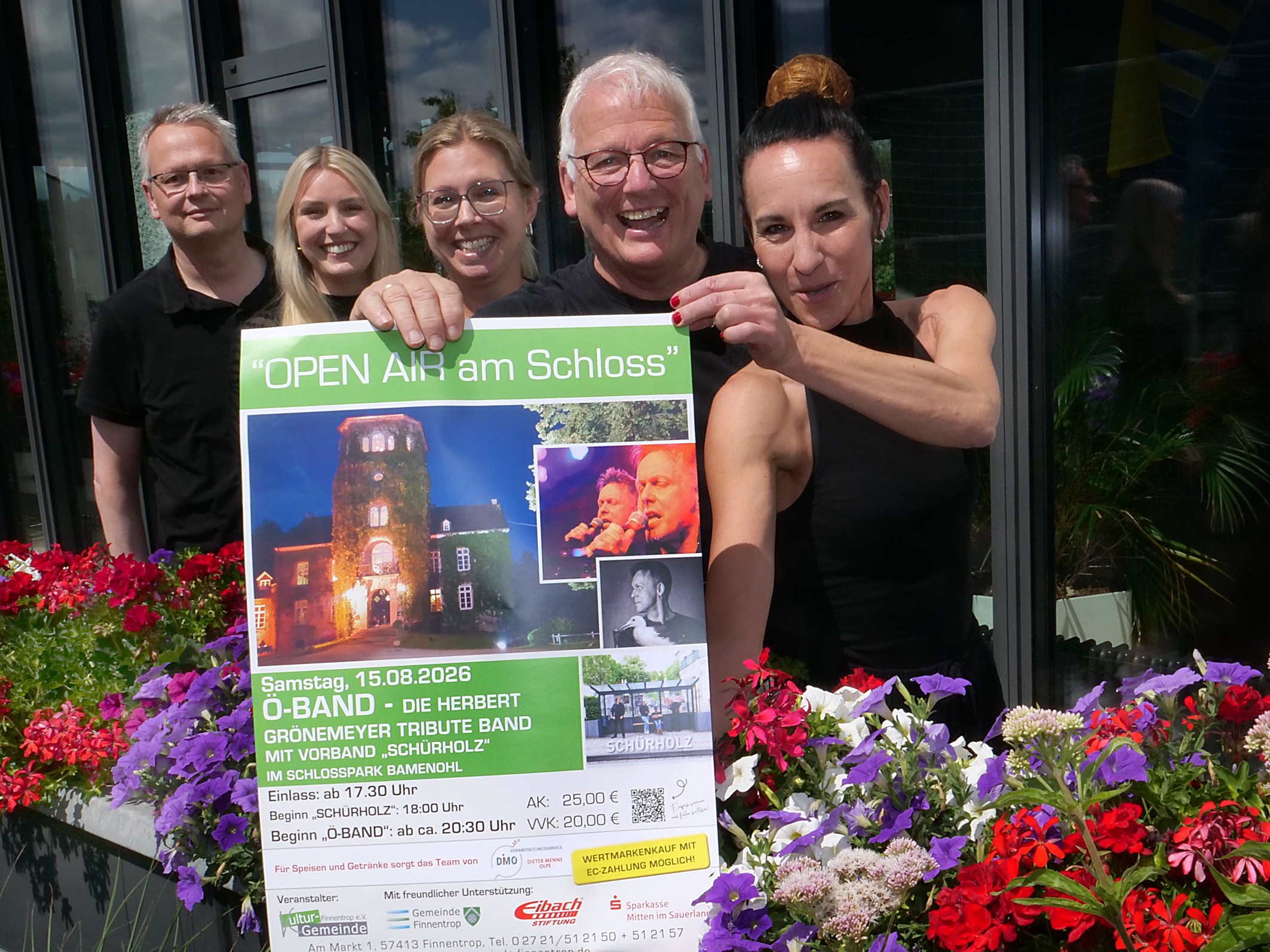 Die Kulturgemeinde Finnentrop hat ein vollgepacktes und abwechslungsreiches Programm auf die Beine gestellt. Los geht's am 15. August mit der Ö-Band und Schürholz. von Stefan Aschauer-Hundt