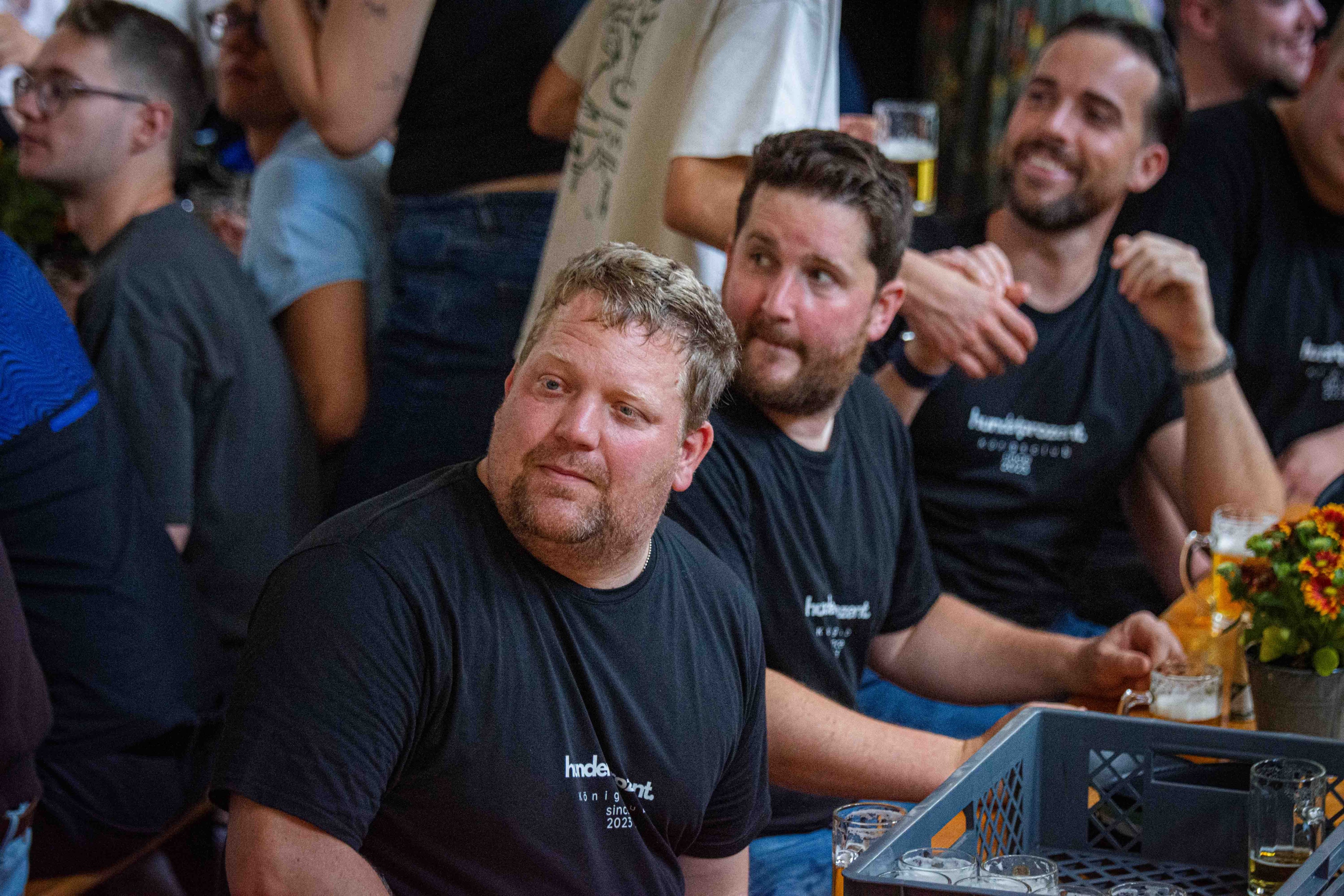 Kreiskönig Alexander Stupperich beim Schützenfest in Altenhundem. von Nils Dinkel