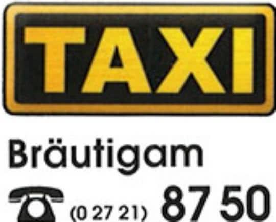 Logo Taxi Bräutigam