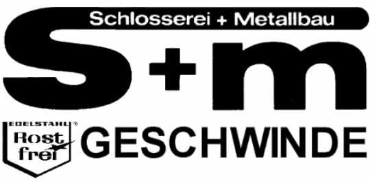 Logo Schlosserei + Metallbau Geschwinde
